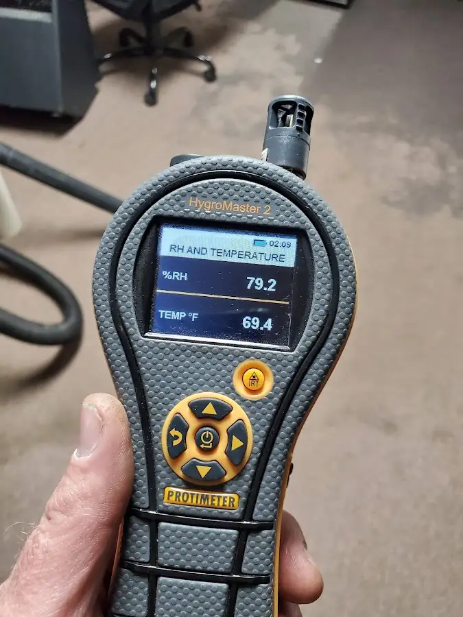 Moisture meter humidity assessment for Fire & Smoke Damage Restoration in Coral Gables
